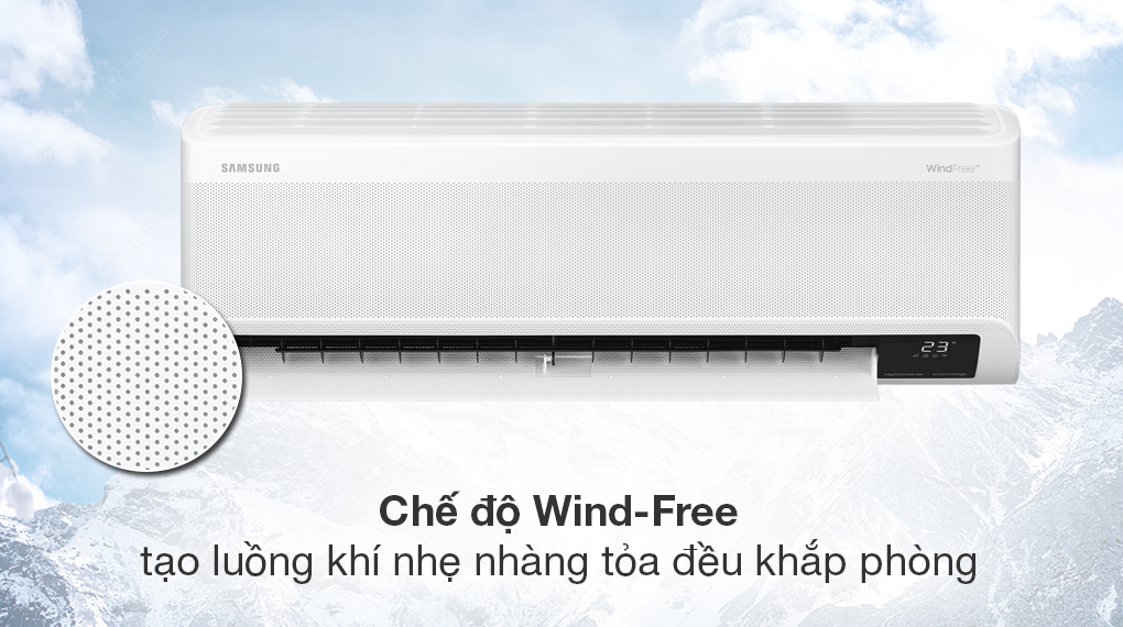 Máy lạnh Samsung Inverter 2 HP AR18CYFAAWKNSV - Cơ chế thổi gió