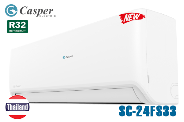 SC-24FS33, Điều hòa Casper 1 chiều 24000BTU R32 Thái Lan