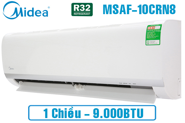 Midea MSAFII-10CRN8, Điều hòa Midea 1 chiều 9000BTU gas R32